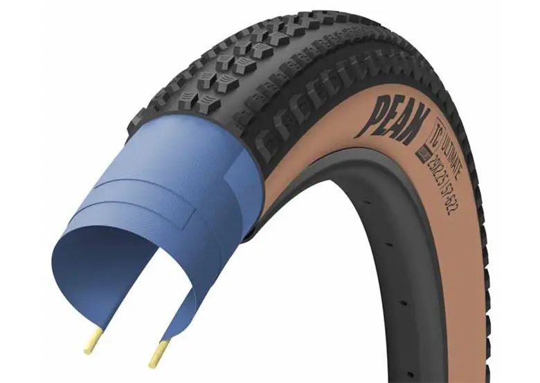 GOODYEAR PEAK ULTIMATE 700X40 チューブレスタイヤ GOODYEAR Peak Ultimate Tubeless Complete 700 x 40C