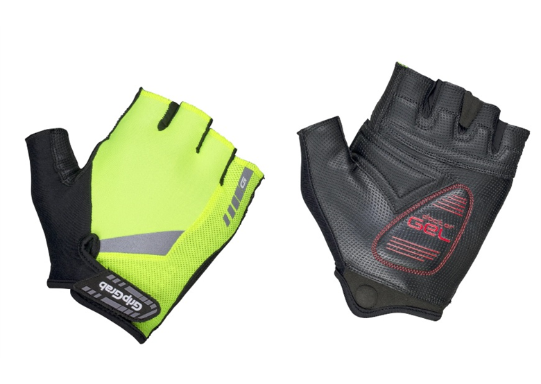 Rękawiczki krótkie GRIPGRAB ProGel Hi-Vis Padded