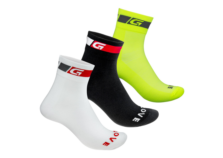 Skarpetki GRIPGRAB Tricolore Regular Cut 3-Pack