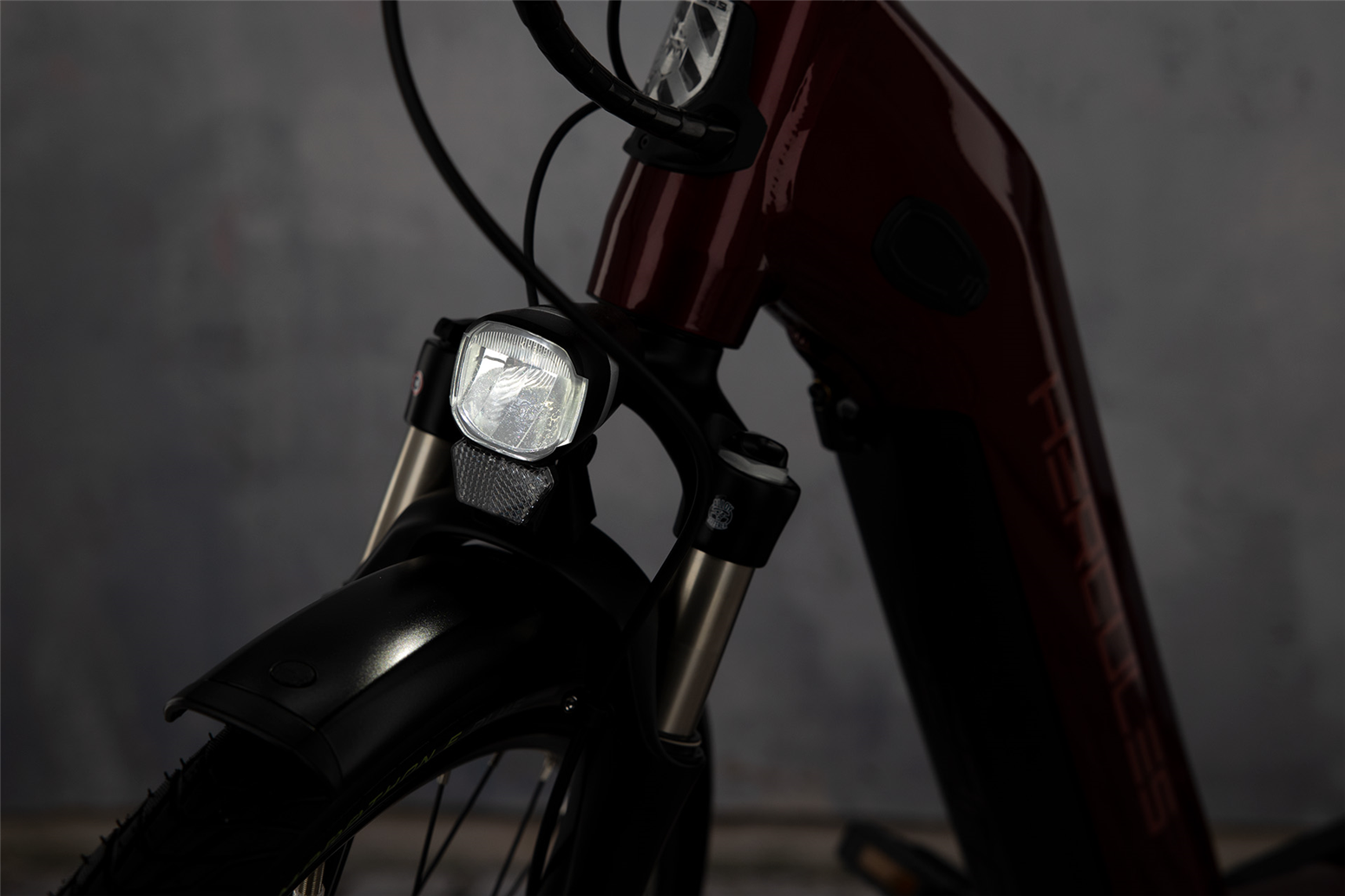 Rower elektryczny HERCULES Robert/a Pro IF8 Deep Entry