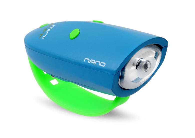 Klakson rowerowy z funkcją lampki HORNIT Nano