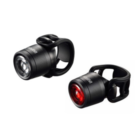 Zestaw lampek rowerowych INFINI Mini Luxo Set