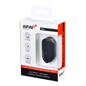 Lampka przednia INFINI Olley Black
