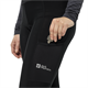 Spodnie rowerowe damskie z wkładką JACK WOLFSKIN Morobbia Bib Tights W