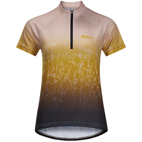 Koszulka rowerowa damska JACK WOLFSKIN Morobbia HZ Print T W