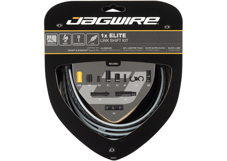 Zestaw linek i pancerzy przerzutkowych JAGWIRE 1x Elite