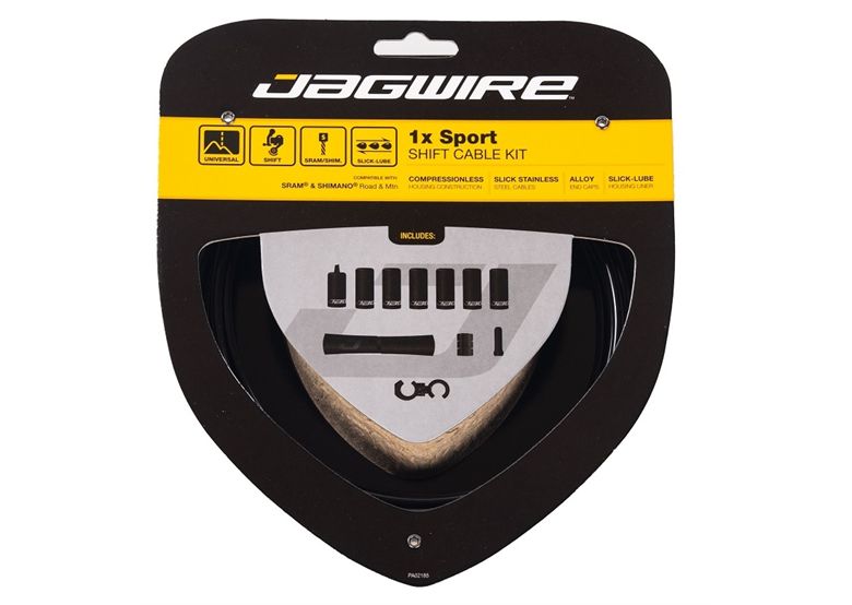 Zestaw linek i pancerzy przerzutkowych JAGWIRE 1x Sport Shift Kit