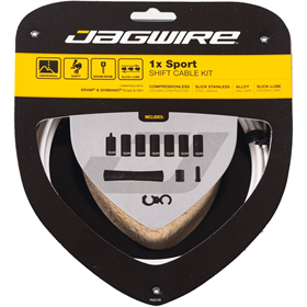 Zestaw linek i pancerzy przerzutkowych JAGWIRE 1x Sport Shift Kit