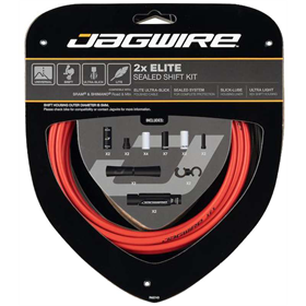 Zestaw linek i pancerzy przerzutkowych JAGWIRE 2x Elite Sealed