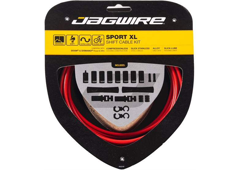 Zestaw linek i pancerzy przerzutkowych JAGWIRE Sport XL