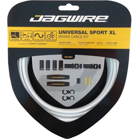 Zestaw linek i pancerzy hamulcowych JAGWIRE Universal Sport XL