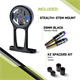 Uchwyt na licznik/nawigację  JRC COMPONENTS Premium Stealth+ Garmin