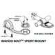 Uchwyt na licznik/nawigację  K-EDGE Wahoo Bolt Sport Mount