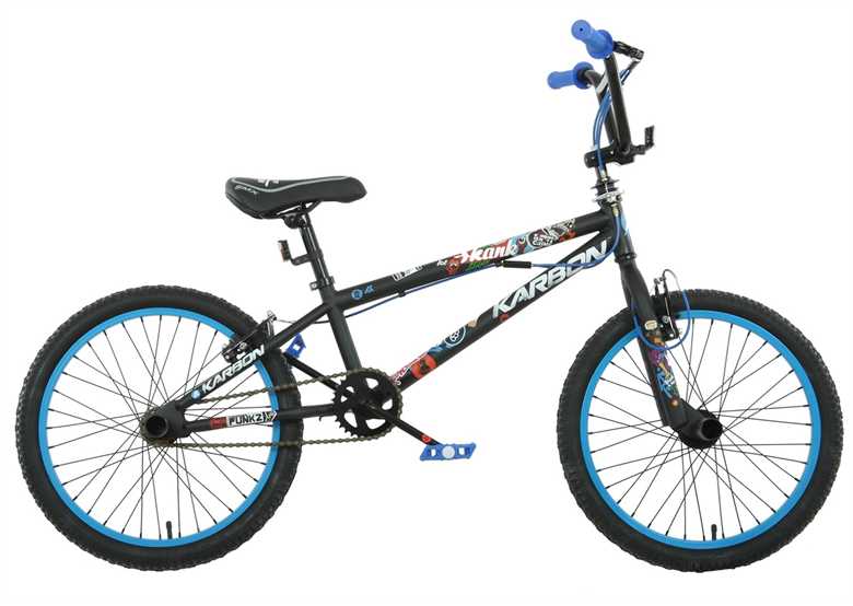 Rower BMX KARBON Stickerbomb
