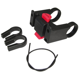 Uchwyt na kierownicę KLICKFIX 22-31.8 mm