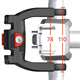 Adapter do kierownicy KLICKFIX E