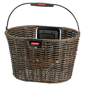 Kosz rowerowy na kierownicę KLICKFIX Structura Oval