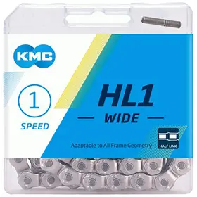 Łańcuch KMC HL1 Wide SIlver