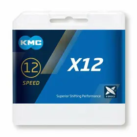 Łańcuch KMC X12 Black Tech