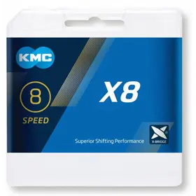 Łańcuch KMC X8 Silver