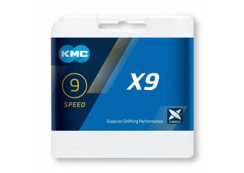 Łańcuch KMC X9 Silver | CentrumRowerowe.pl