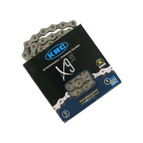 Łańcuch KMC X9 Silver/Grey