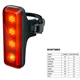 Lampka tylna KNOG Blinder Road R150