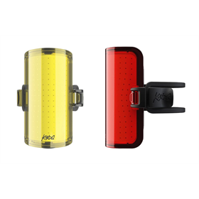 Zestaw lampek rowerowych KNOG Cobber Reflex Twinpack