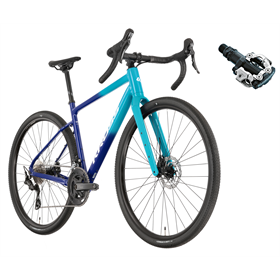 Rower gravel KROSS Path 4.0 + Pedały rowerowe SHIMANO SPD PD-M520
