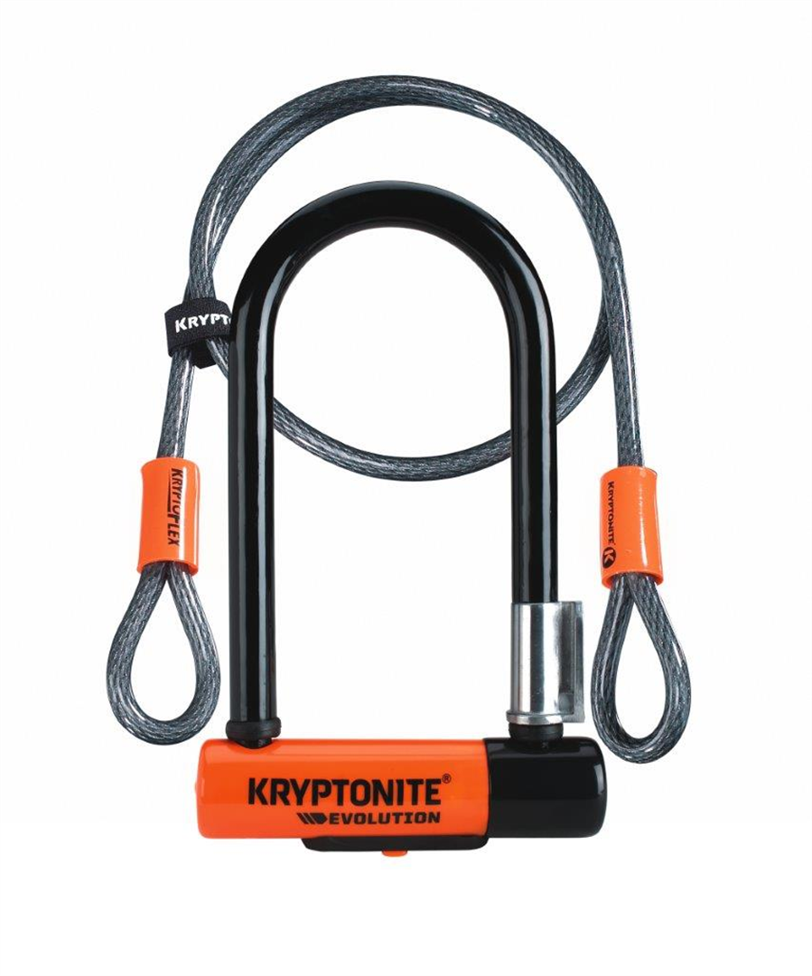 KRYPTONITE Evolution Uロックセット Zapięcie U-lock KRYPTONITE Evolution 7 Mini + KryptoFlex