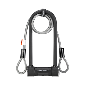 Zapięcie U-lock z linką KRYPTONITE Heavy Duty