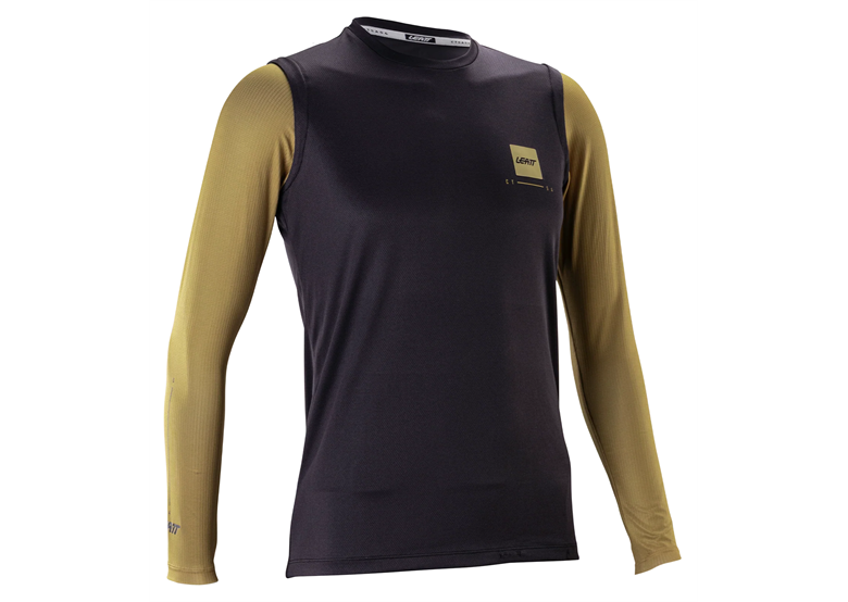 Koszulka rowerowa damska z długim rękawem LEATT MTB Gravity 2.0