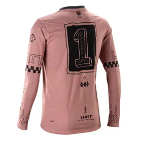 Koszulka rowerowa damska z długim rękawem LEATT MTB Gravity 3.0