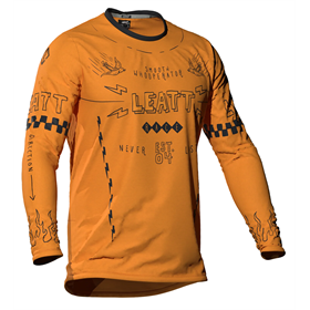 Koszulka rowerowa z długim rękawem dziecięca LEATT MTB Gravity 3.0 Jr