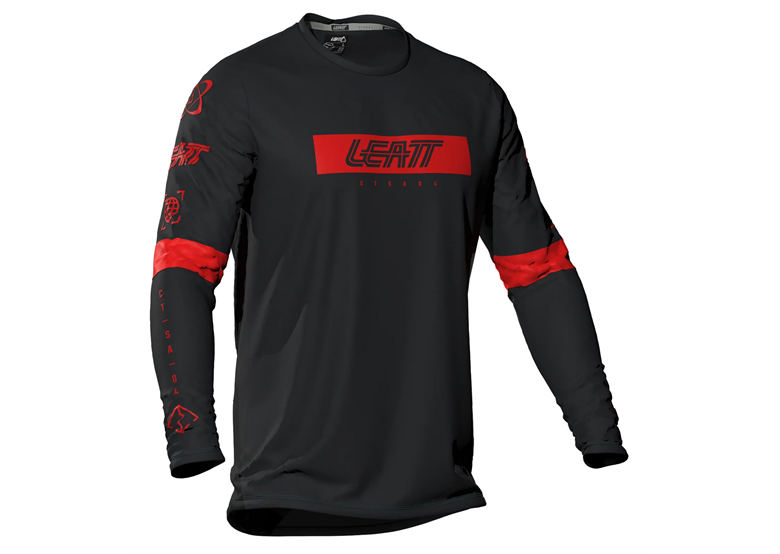 Koszulka rowerowa z długim rękawem dziecięca LEATT MTB Gravity 3.0 Jr