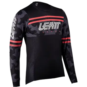 Koszulka rowerowa damska z długim rękawem LEATT MTB Gravity 4.0