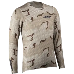 Koszulka rowerowa damska z długim rękawem LEATT MTB Gravity 4.0