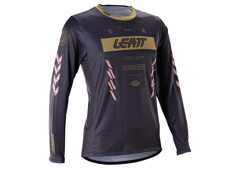 Koszulka rowerowa damska z długim rękawem LEATT MTB Gravity 4.0