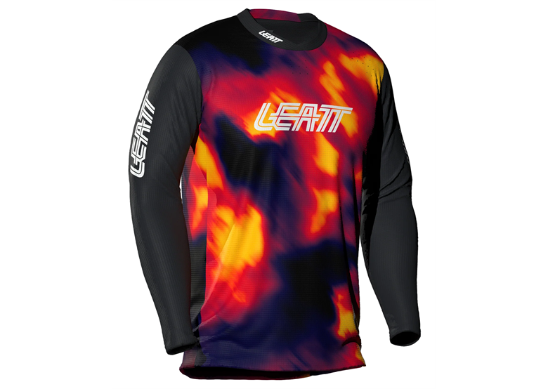 Koszulka rowerowa z długim rękawem dziecięca LEATT MTB Gravity 4.0 Jr