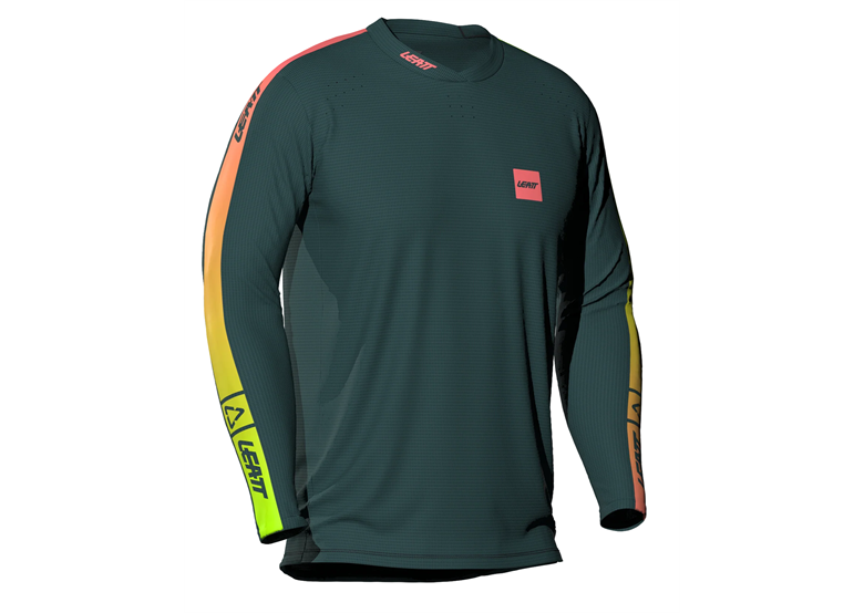 Koszulka rowerowa z długim rękawem dziecięca LEATT MTB Gravity 4.0 Jr