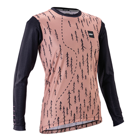 Koszulka rowerowa damska z długim rękawem LEATT MTB Trail 3.0