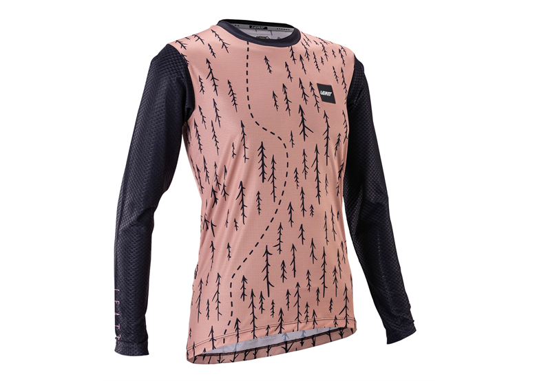 Koszulka rowerowa damska z długim rękawem LEATT MTB Trail 3.0