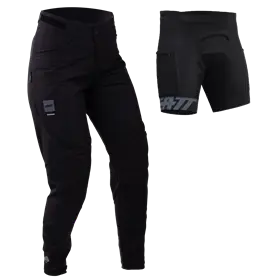 Spodnie rowerowe damskie z wkładką LEATT MTB Trail 3.0 Liner