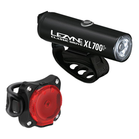 Zestaw lampek rowerowych LEZYNE Classic Drive XL 700+ / Zecto Drive 200+