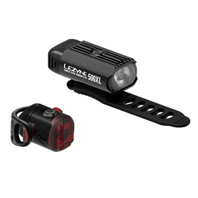 Zestaw lampek rowerowych LEZYNE Hecto Drive 500XL / Femto USB