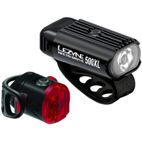 Zestaw lampek rowerowych LEZYNE Hecto Drive 500XL / Femto USB C