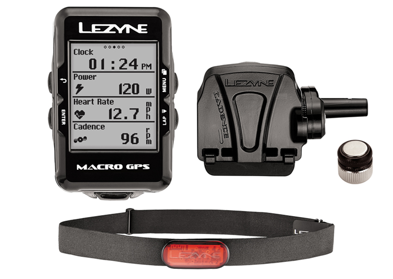 Nawigacja rowerowa LEZYNE Macro GPS HRSC Loaded
