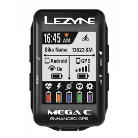Lezyne Mega C GPS Licznik rowerowy - Rowertour.com