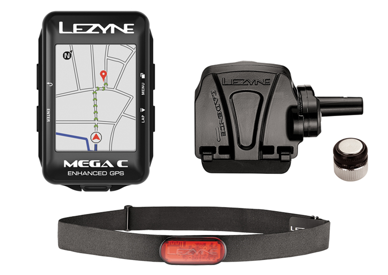 Nawigacja rowerowa LEZYNE Mega C GPS HRSC Loaded
