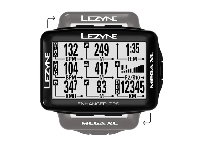 Licznik rowerowy LEZYNE MEGA C COLOR GPS SMART LOADED (w